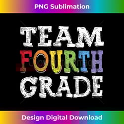 team 4th grade squad fourth teacher student back to school 1 - trendy sublimation digital download