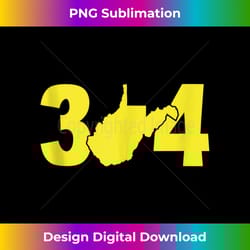 304 west virginia with state tank top - digital sublimation download file