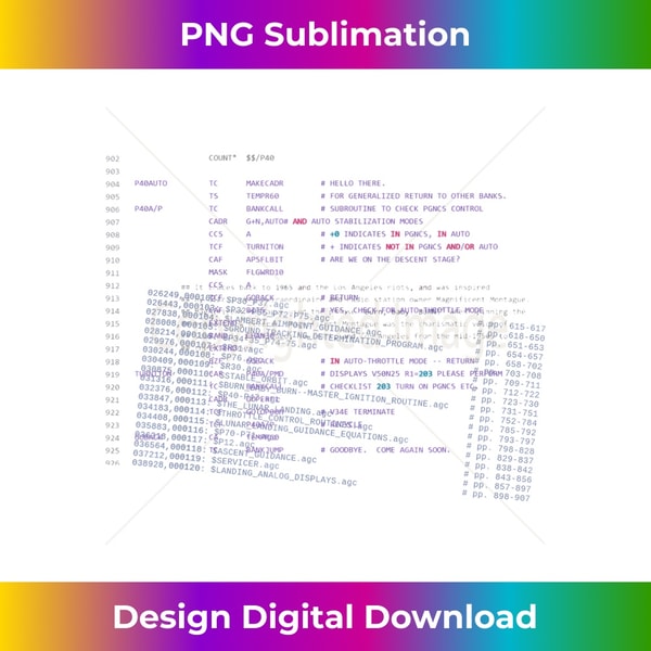 Apollo 11 Guidance Computer Source Code - Instant Sublimatio | Inspire ...