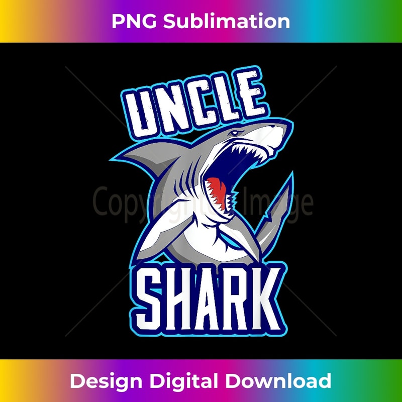 Uncle Shark Shirt Attack Apparel Funny Gift Fin Great White 1 - Trendy Sublimation Digital Download