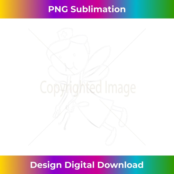 s Fairy Nurse With Stethoscope Cute Magical Healthcare 1 - Instant Sublimation Digital Download