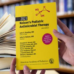 2023 Nelsons Pediatric Antimicrobial Therapy 29th Edition by John S