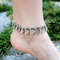 FanShaped Anklet Adjustable Antique Silver Plated Boho Beach Jewelry Statement Gift For Women 8 2