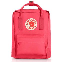 fjallaven casual backpack for women, laptop backpack, classic camping rucksack travel outdoor daypack college bag peach