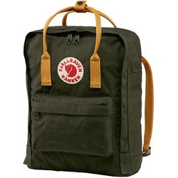 fjallaven casual backpack, laptop backpack, classic camping rucksack travel outdoor daypack college bag deepforestacorn