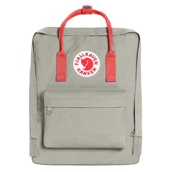 fjallaven casual backpack, laptop backpack, classic camping rucksack travel outdoors daypack college bag fog peach pink