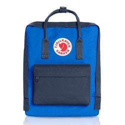 fjallaven casual backpack, laptop backpack, classic camping rucksack travel outdoors daypack college bag glaphite unblue