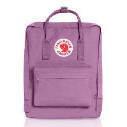 fjallaven casual backpack, laptop backpack, classic camping rucksack travel outdoors daypack college bag orchid