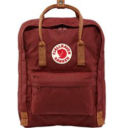 fjallaven casual backpack, laptop backpack, classic camping rucksack outdoors daypack college bag ox red gloose eye