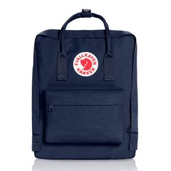 fjallaven casual backpack, laptop backpack, classic camping rucksack travel outdoors daypack college bag royal blue