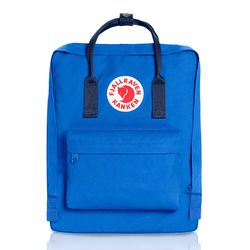 fjallaven casual backpack, laptop backpack, classic camping rucksack travel outdoors daypack college bag un blue navy