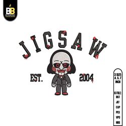 jigsaw est embroidery files, digital embroidery