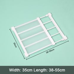 adjustable wardrobe storage shelf space saving organizer for kitchen bathroom wall mounted storage rack home organizer