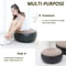 Lazy Couch Sofas Inflatable Foldable Recliner Outdoor Sofa Bed with Stirrups Comfortable Combination