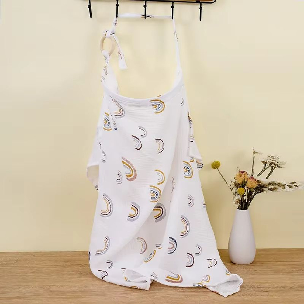 Soft  Breathable Outing Breastfeeding Cover 9
