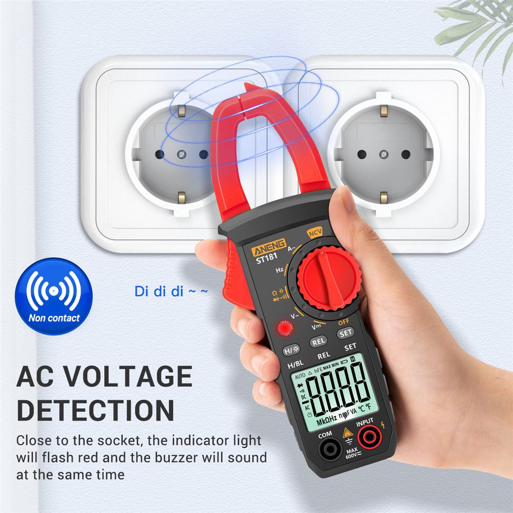 Professional Digital Multimeter ACDC Voltage Tester Ammeter Continuity Checker For Electronics Rep 1