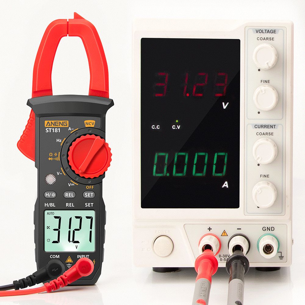 Professional Digital Multimeter ACDC Voltage Tester Ammeter Continuity Checker For Electronics Rep 14