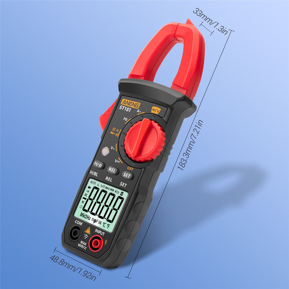 Professional Digital Multimeter ACDC Voltage Tester Ammeter Continuity Checker For Electronics Rep 5