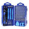 Electronics Screwdriver Set blue