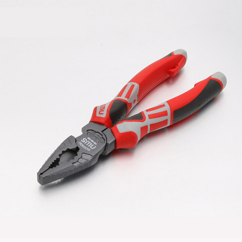 Professional Universal Wire Cutter Chrome Vanadium Needle Nose Crimping Pliers For Electricians  DI 3