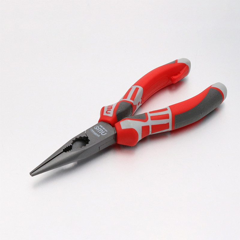 Professional Universal Wire Cutter Chrome Vanadium Needle Nose Crimping Pliers For Electricians  DI 5