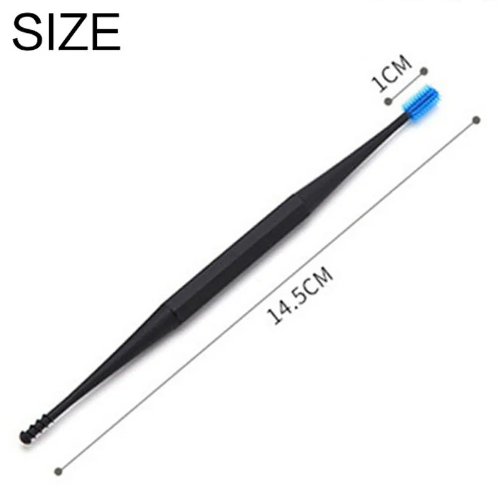 Spiral Ear Cleaner Tool Soft Silicone DoubleEnded Earpick For Safe Wax Curette Remover 8