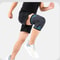 Breathable Knee Support Sleeve With Compression Elastic Sports Knee Brace For Gym Running Basketb