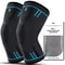 Breathable Knee Support Sleeve With Compression Elastic Sports Knee Brace For Gym Running Basketb
