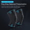 Breathable Knee Support Sleeve With Compression Elastic Sports Knee Brace For Gym Running Basketb