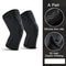Breathable Knee Support Sleeve With Compression Elastic Sports Knee Brace For Gym Running Basketb 15