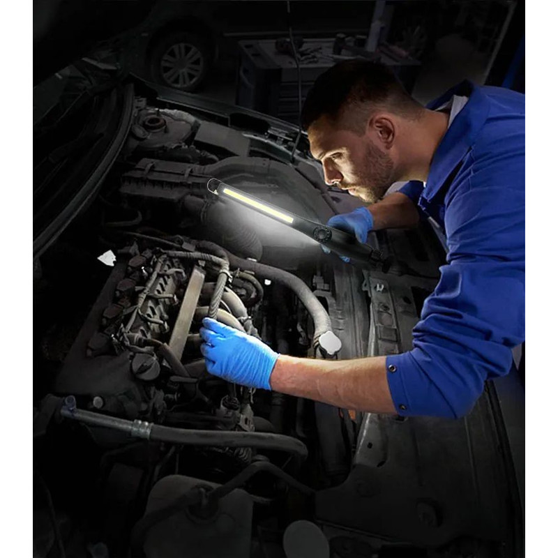 Bright Cordless Work Lights Portable COB LED Inspection Lamp For Mechanics Home And Garage Use 3