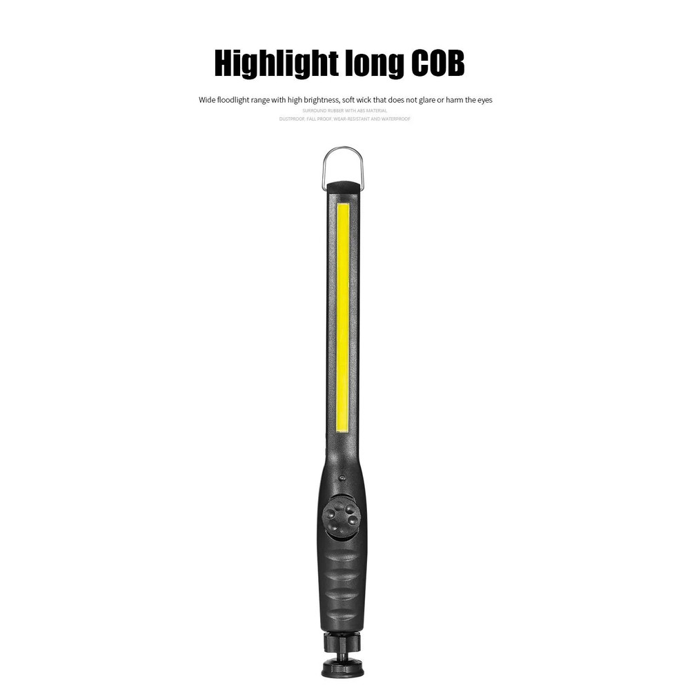 Bright Cordless Work Lights Portable COB LED Inspection Lamp For Mechanics Home And Garage Use 4