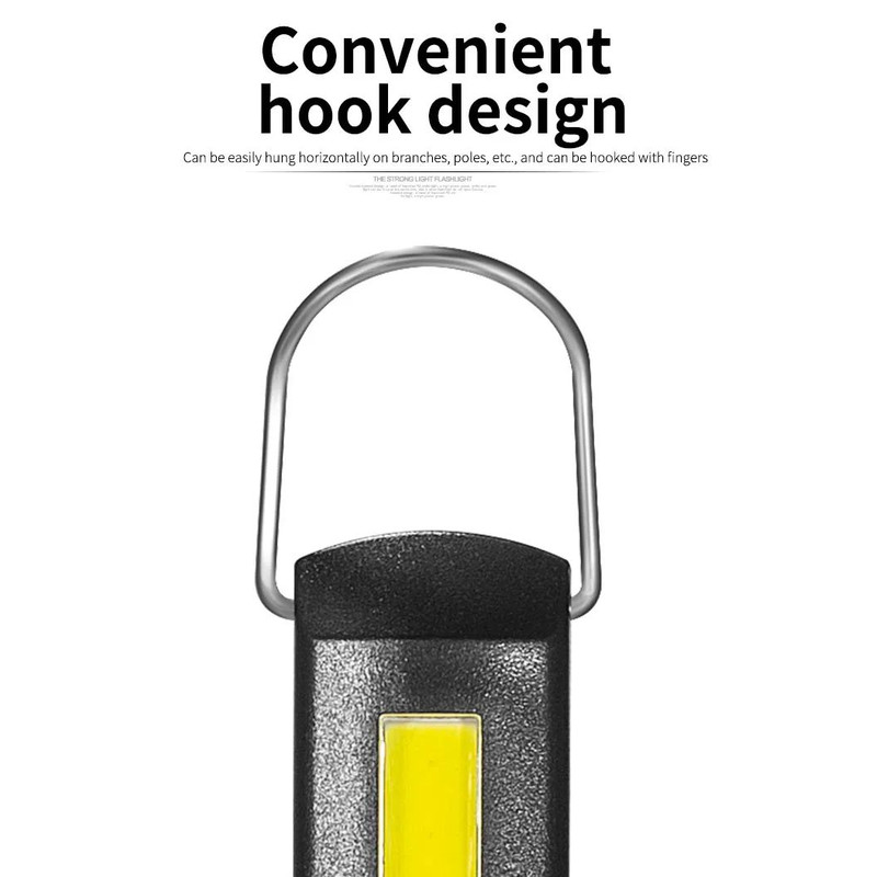 Bright Cordless Work Lights Portable COB LED Inspection Lamp For Mechanics Home And Garage Use 7