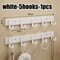 Strong Load-Bearing Adhesive Hook – Punch-Free Wall Mounted Organizer for Towels, Bathroom & Kitchen