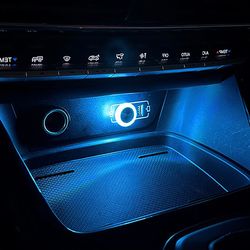 portable car usb ambient light, mini led decorative atmosphere lamp for auto interior & computer