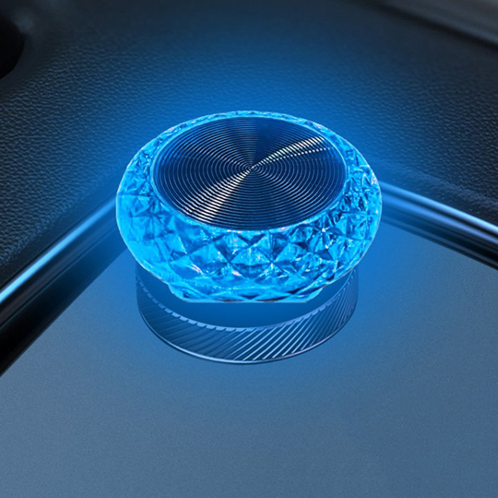 Portable Car USB Ambient Light, Mini LED Decorative Atmosphere Lamp for Auto Interior & Computer
