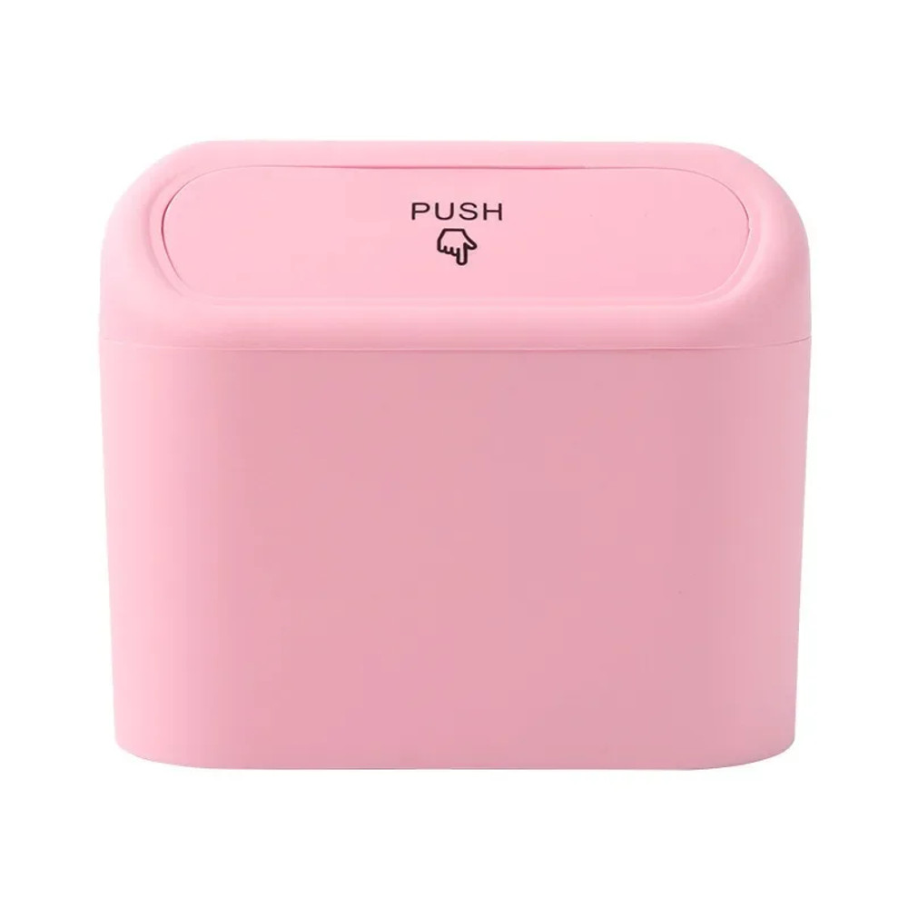 Mini Car Storage Trash Can Portable Hanging Garbage Bin