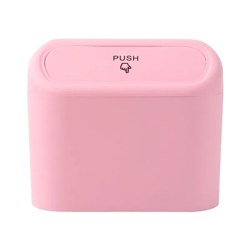 Mini Car Storage Trash Can Portable Hanging Garbage Bin