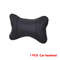 Car Neck Pillows Both Side PU Leather Pack Headrest For Head Pain Relief Comfort 8