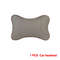 Car Neck Pillows Both Side PU Leather Pack Headrest For Head Pain Relief Comfort 9