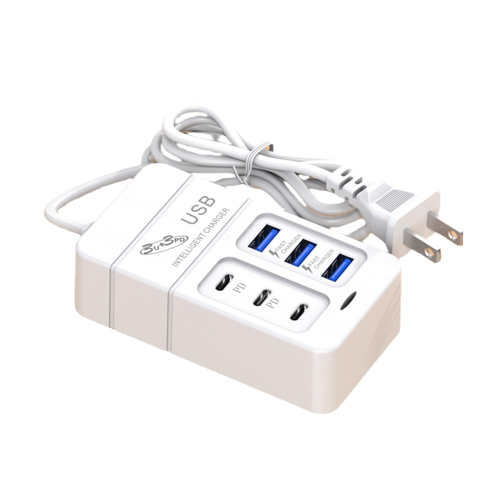 MultiPort USB Wall Charger Fast Charging with Type C  Quick Charge 30 for iPhone 15 Samsung Xi
