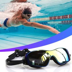 adjustable swim goggles for adults & youth anti-leak sports eyewear ideal for training & recreation
