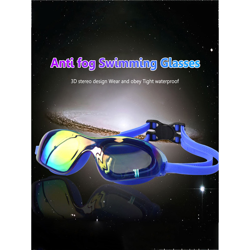 Adjustable Swim Goggles For Adults Youth AntiLeak Sports Eyewear Ideal For Training Recreation 1