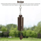 Heroic Wind Chime Outdoor Large Deep Resonance Serenity Bell Metal Home Decor Windbell For Backyard 5
