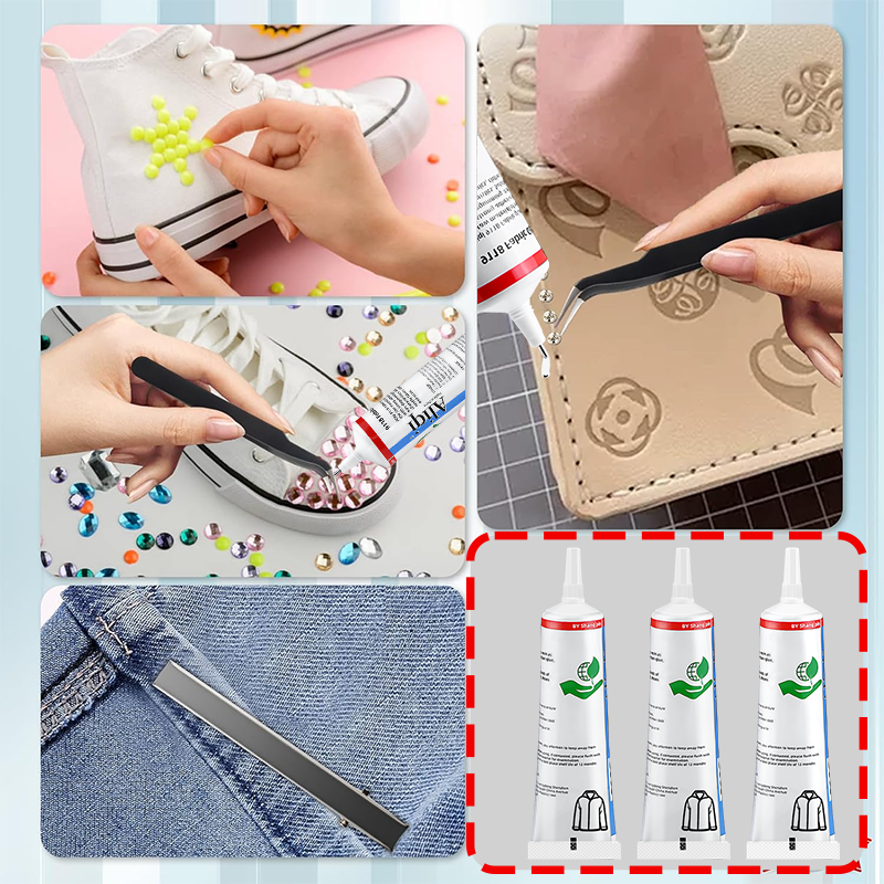 Versatile Fabric Glue – Strong, Waterproof Adhesive for Seam Repair & Patching