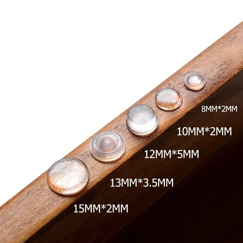 Heavy Duty Silicone Rubber Pad SelfAdhesive Door Stops Cabinet Bumpers Furniture Cushion Dampers 0
