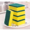 Multi Surface Cleaning SpongesDual Sided Dishwashing Pads With Scrubber For PotsPans Countertops K 7