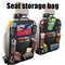 Multifunctional Oxford Fabric Car Seat Organizer Back Seat Protector With Tablet Holder  Storage Po 2