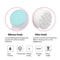 DoubleSided 3D Silicone Facial Cleanser Manual Face Brush with Soft Bristles for Deep Pore Cleansi