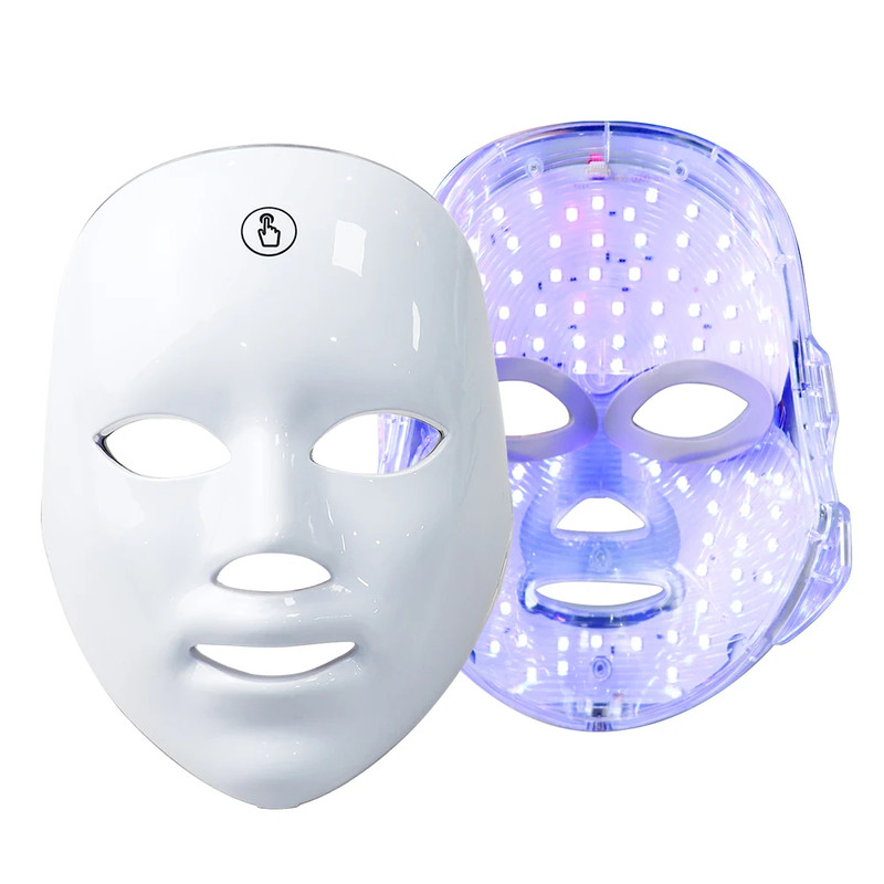 LED Facial Mask for Skin Rejuvenation Photon Therapy Face Mask for AntiAcne Wrinkle Removal